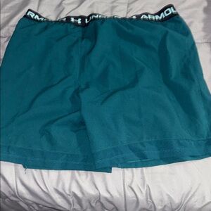 Under Armour Dark Teal Athletic Shorts